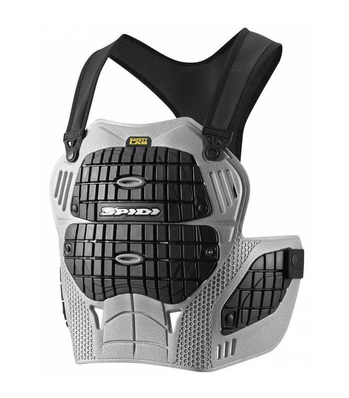LevneMoto - Chránič hrudi THORAX, SPIDI - Itálie (černý/šedý, vel. UNI)