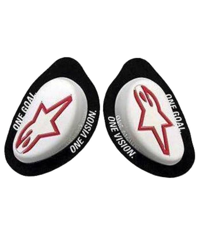 LevneMoto - Slidery GP, ALPINESTARS - Itálie (bílé, pár)