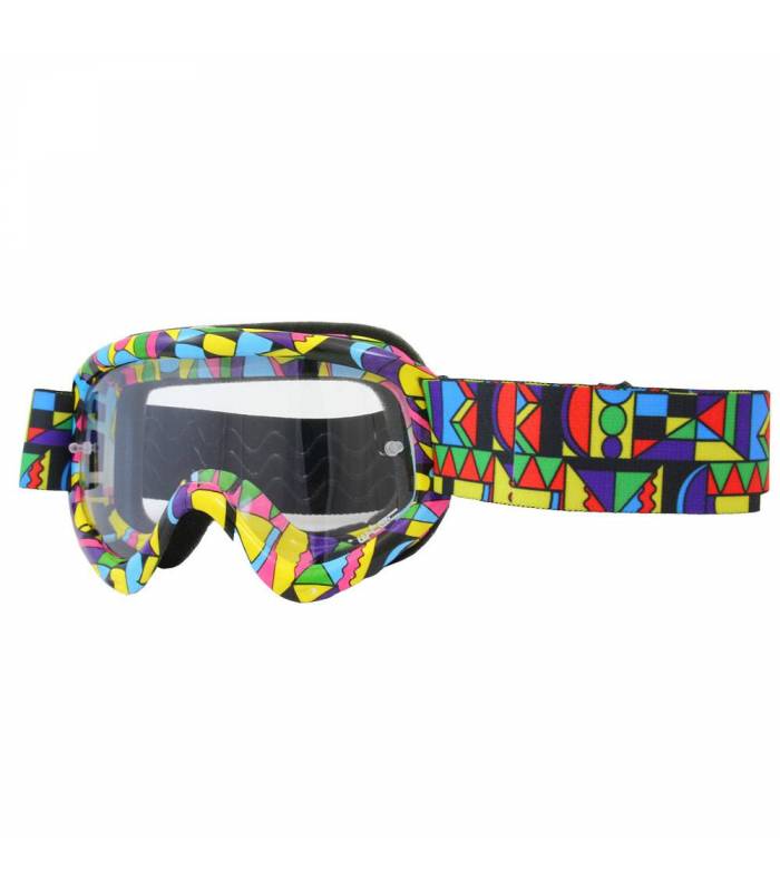 LevneMoto - Motokrosové brýle junior W-TEC Benford s grafikou