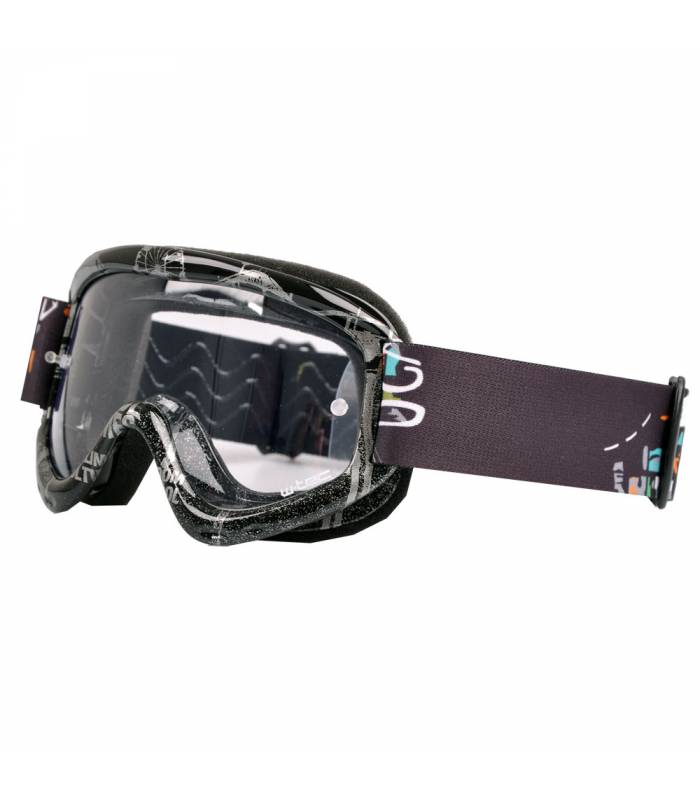 LevneMoto - Motokrosové brýle junior W-TEC Benford s grafikou