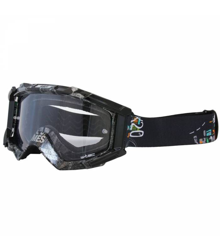 LevneMoto - Motokrosové brýle W-TEC Major s grafikou