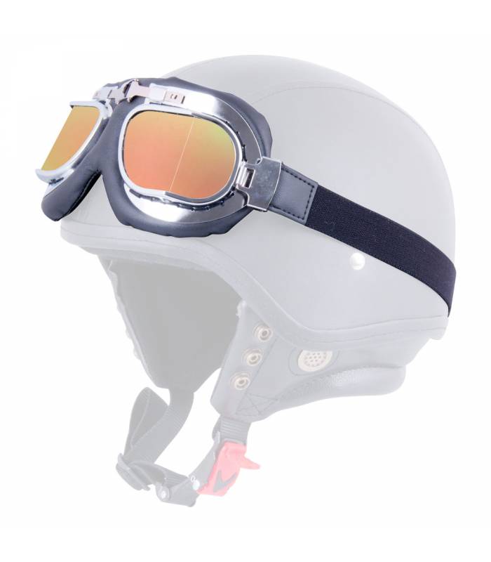 LevneMoto - Moto brýle W-TEC S-3 zlaté