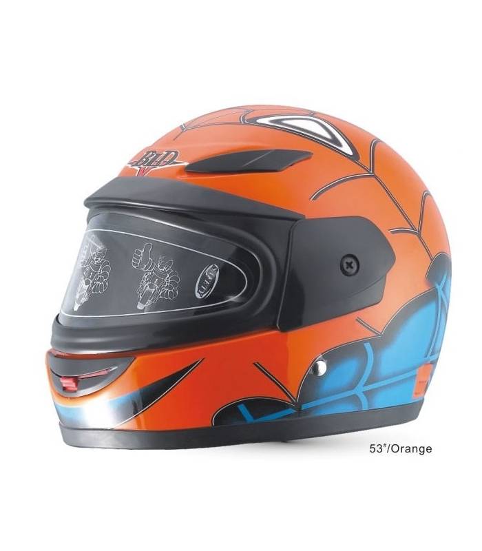 LevneMoto - Moto přilba Sunway Kids Integral S1 Orange
