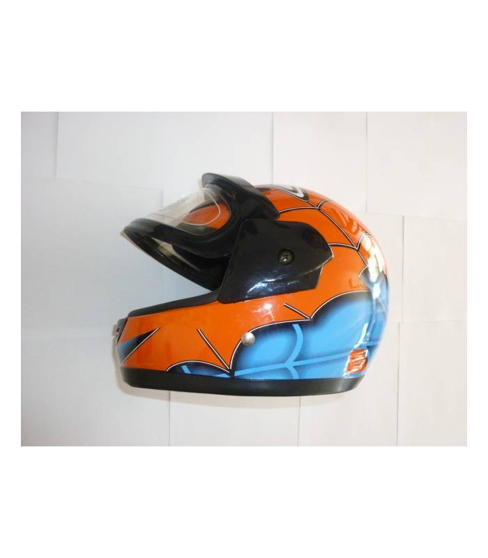 LevneMoto - Moto přilba Sunway Kids Integral S1 Orange