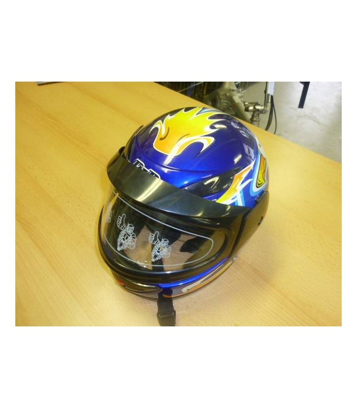 LevneMoto - Moto přilba Sunway Kids Integral S1 Blue