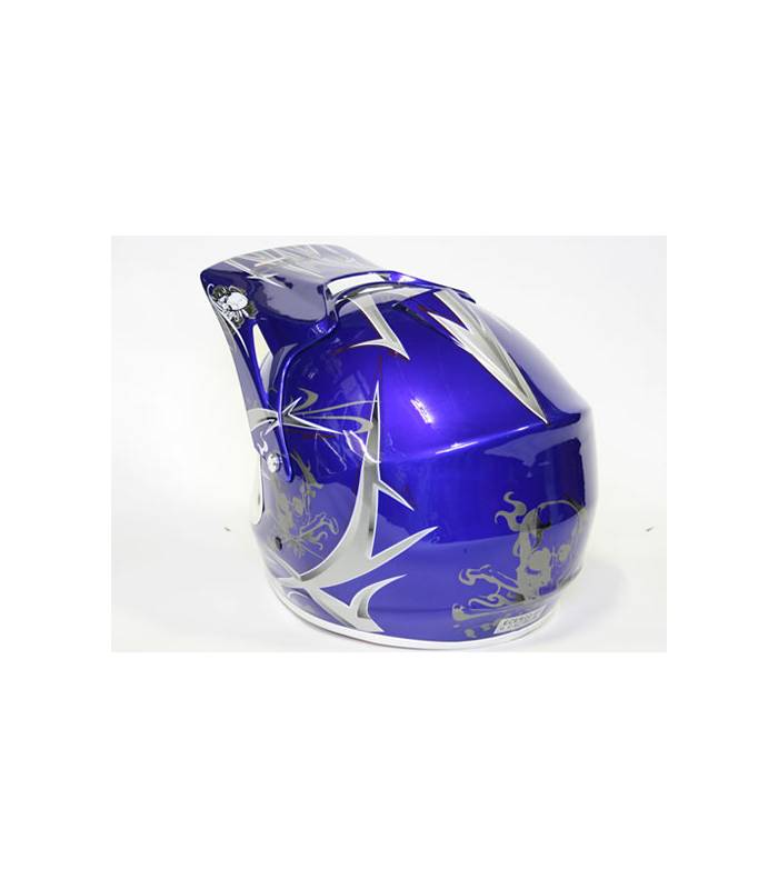 LevneMoto - Moto přilba NITRO Xtreme Enduro Junior - modrá