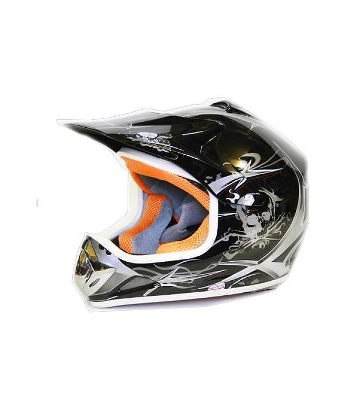 LevneMoto - Moto přilba NITRO Xtreme Enduro Junior - černá