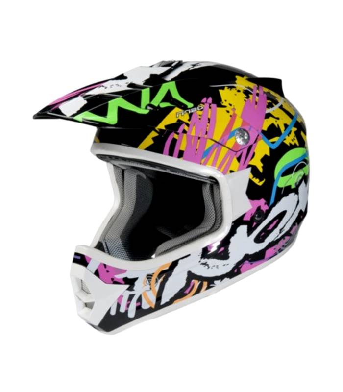 LevneMoto - Přilba N724 Flashy Junior, NOX - Francie, dětská (deco-flashy)