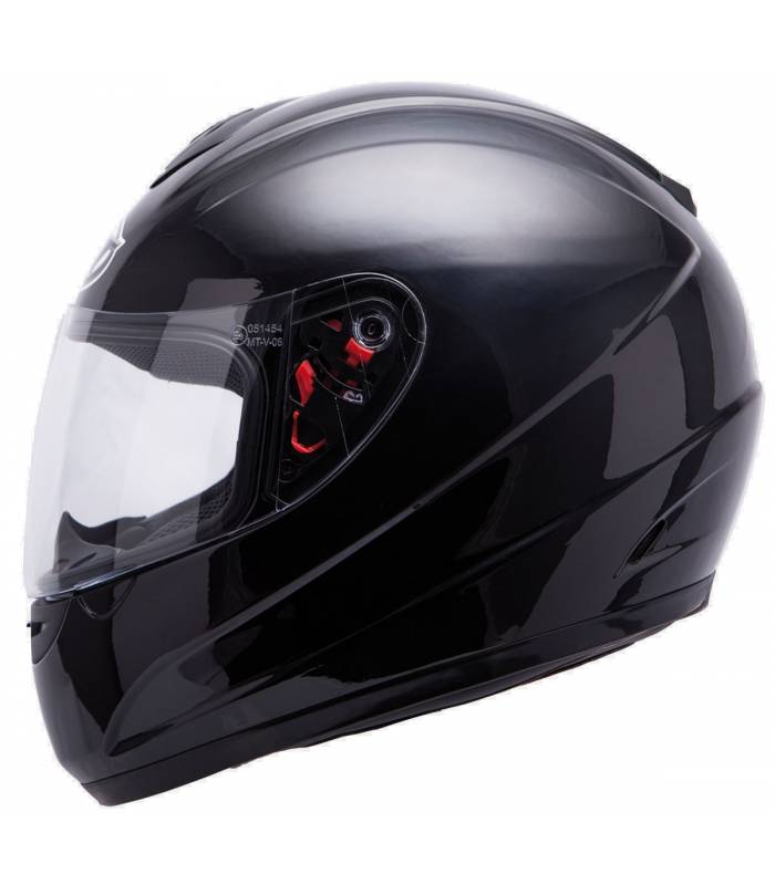 LevneMoto - Přilba Thunder Solid Kids, MT - Španělsko, dětská (černá)