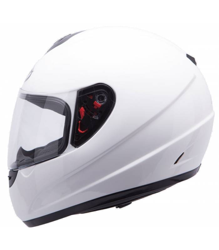 LevneMoto - Přilba Thunder Solid Kids, MT - Španělsko, dětská (bílá)