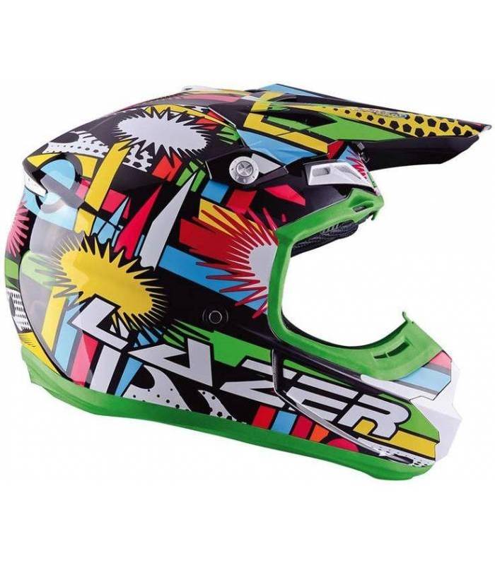 LevneMoto - Přilba X6 Comet Junior, LAZER - Belgie (grafika)