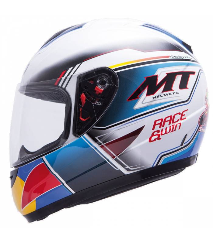LevneMoto - Přilba Thunder Race and Win Kids, MT - Španělsko, dětská (grafika)