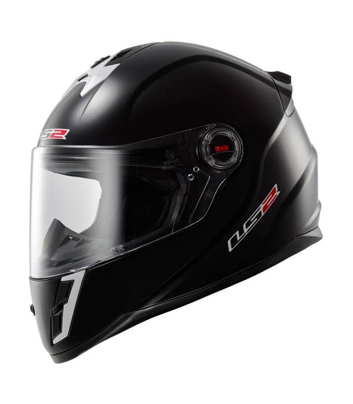 LevneMoto - Moto přilba LS2 FF392 SOLID JUNIOR-černá lesklá