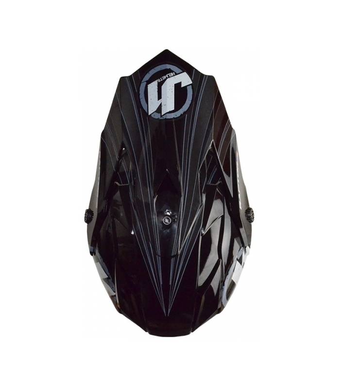 LevneMoto - Moto přilba dětská JUST1 J3 KID RAPTOR-černá