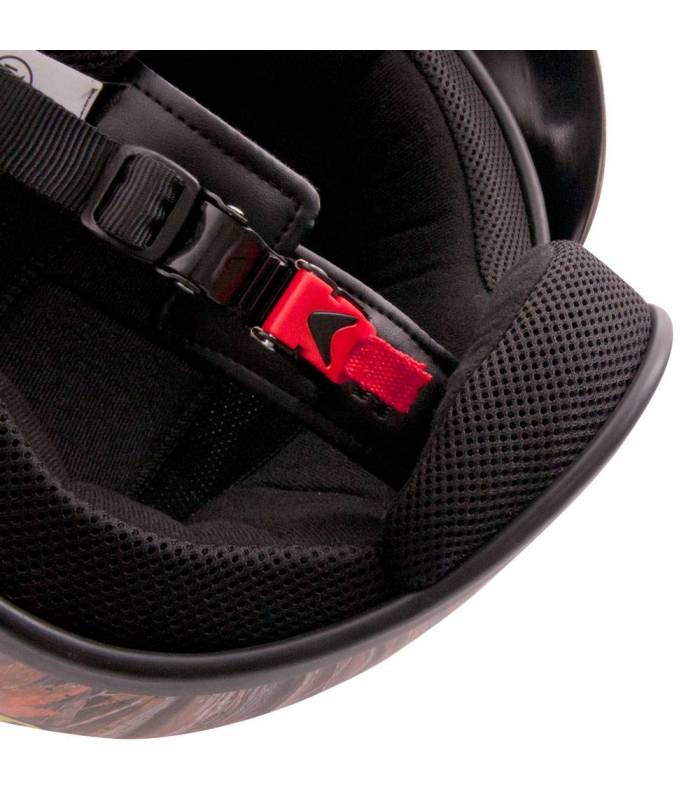 LevneMoto - Moto přilba W-TEC AP-75 Camouflage