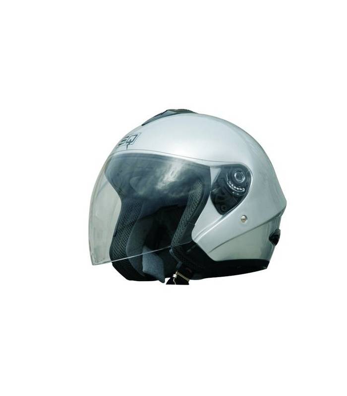 LevneMoto - Moto přilba SQ ROMA - stříbrná