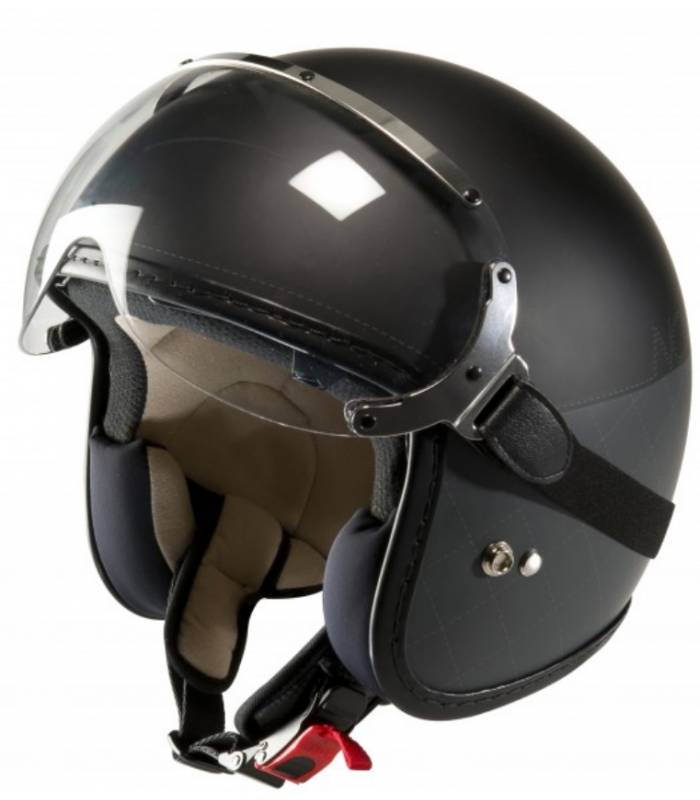 LevneMoto - Přilba N240, NOX - Francie (černá matná/šedá)