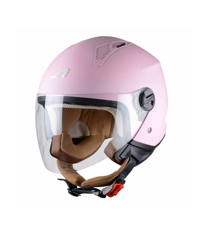 LevneMoto - Moto přilba ASTONE MINIJET- flamingo matná