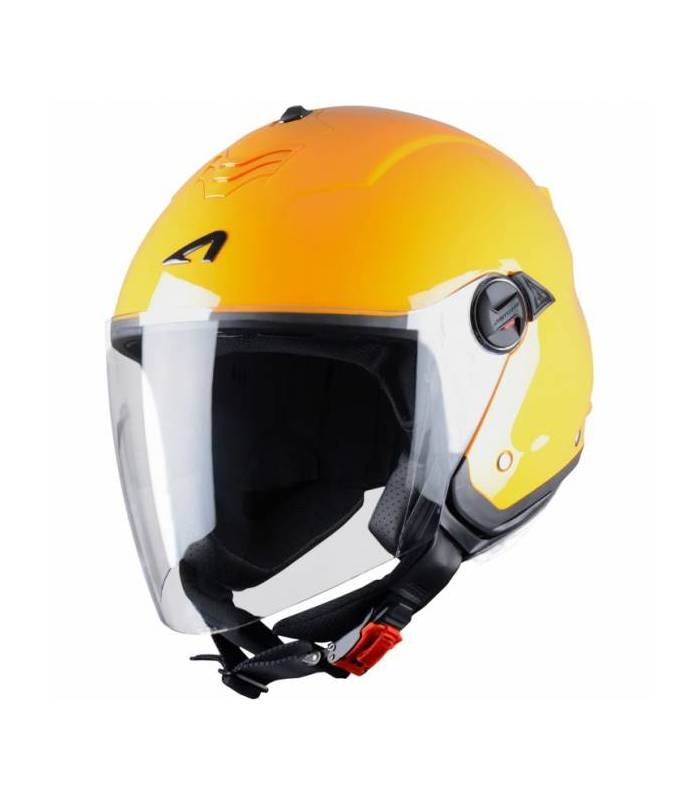 LevneMoto - Moto přilba ASTONE MINIJET S -oranžová