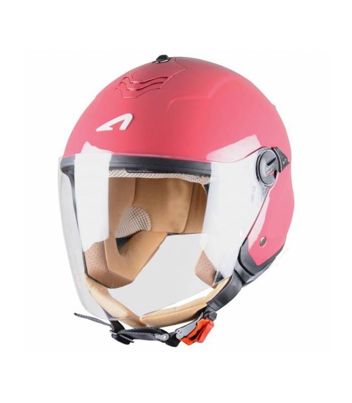 LevneMoto - Moto přilba ASTONE MINIJET S -cherry