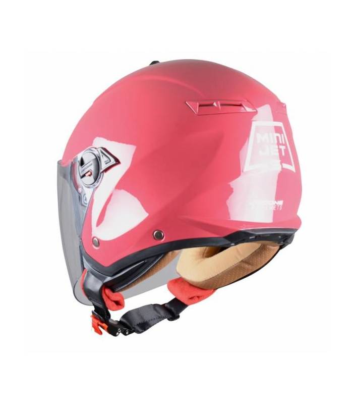 LevneMoto - Moto přilba ASTONE MINIJET S -cherry