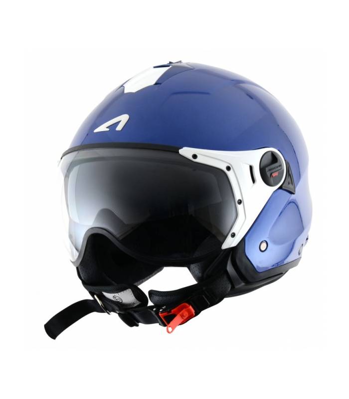 LevneMoto - Moto přilba ASTONE MINIJET S SPORT-metallic modrá