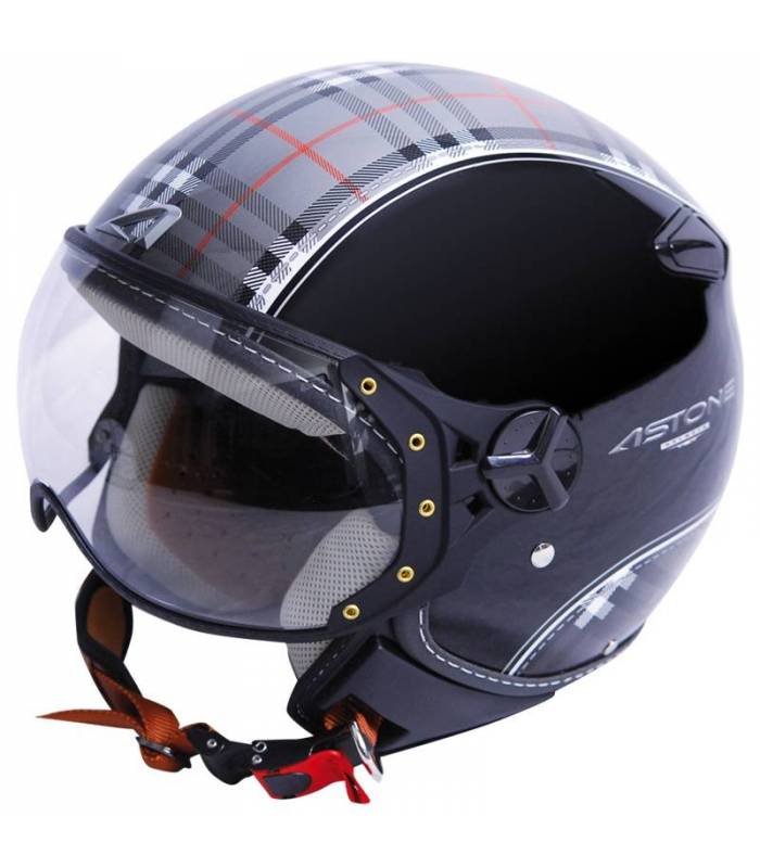 LevneMoto - Moto přilba ASTONE KSR Scottish