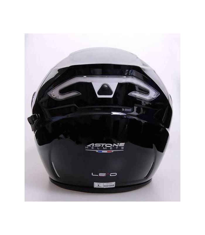 LevneMoto - Moto přilba ASTONE Lead LED - černá