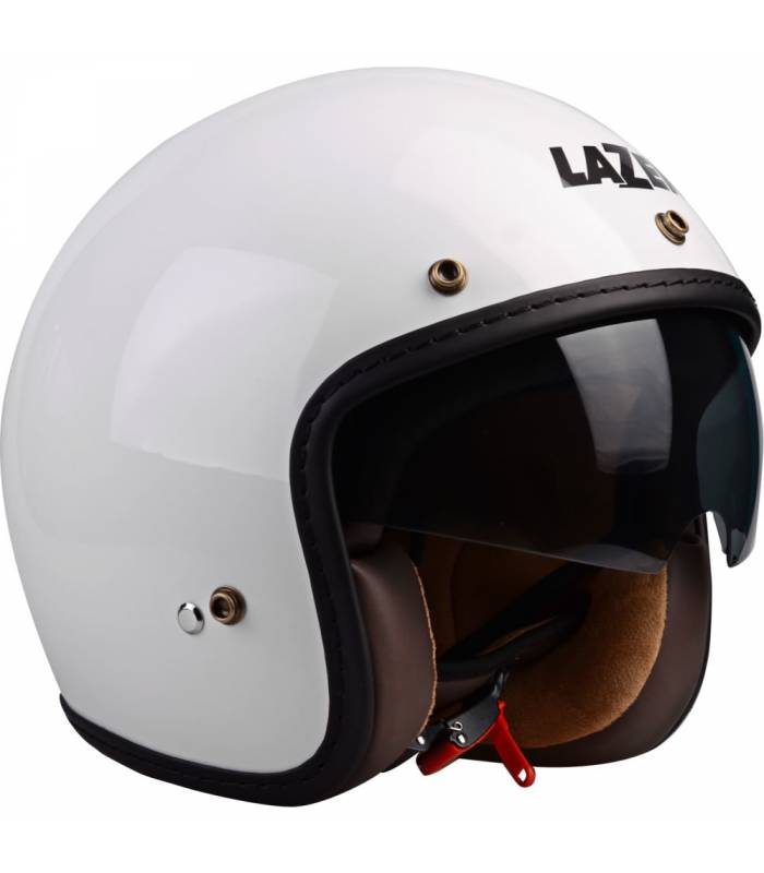 LevneMoto - Přilba Mambo Evo Z-line, LAZER - Belgie (bílá)