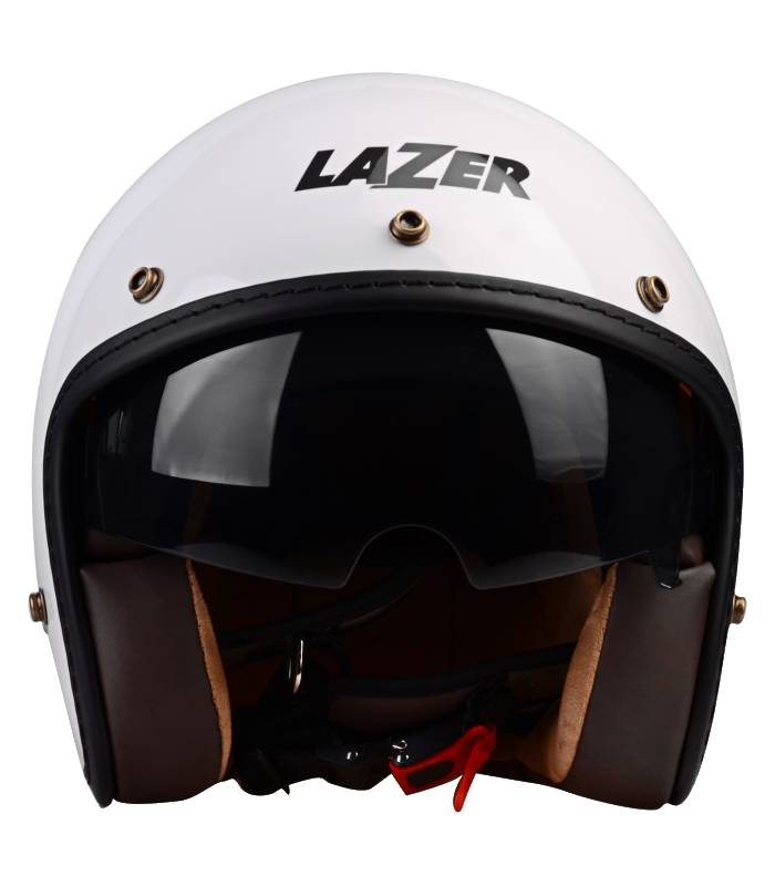 LevneMoto - Přilba Mambo Evo Z-line, LAZER - Belgie (bílá)