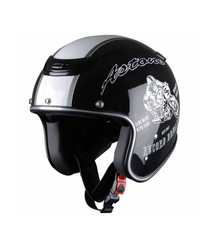 LevneMoto - Moto přilba ASTONE Sportster exclusive RECORD-černá
