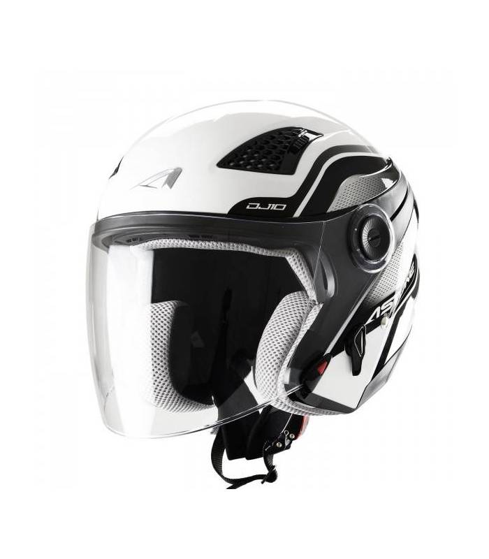 LevneMoto - Moto přilba ASTONE DJ10 exclusive Facelift - bílá