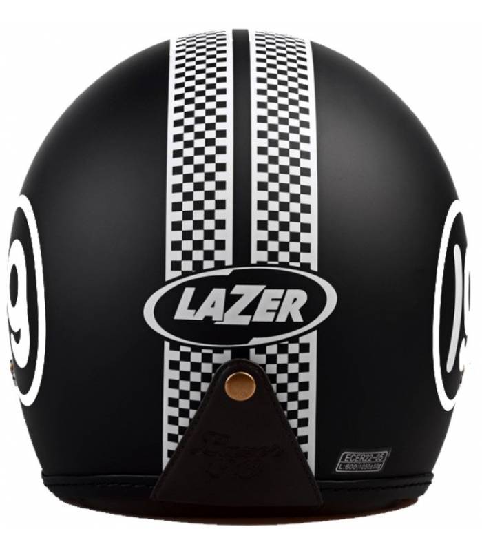 LevneMoto - Přilba Mambo Evo Le Mans, LAZER - Belgie (černá/grafika)