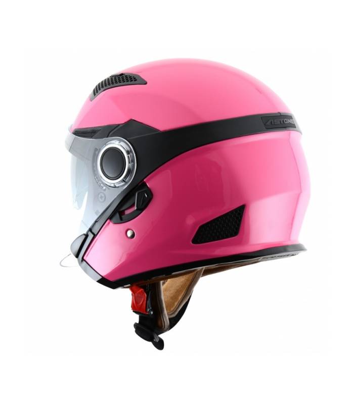 LevneMoto - Moto přilba ASTONE FJ10 LIPSTICK -růžová