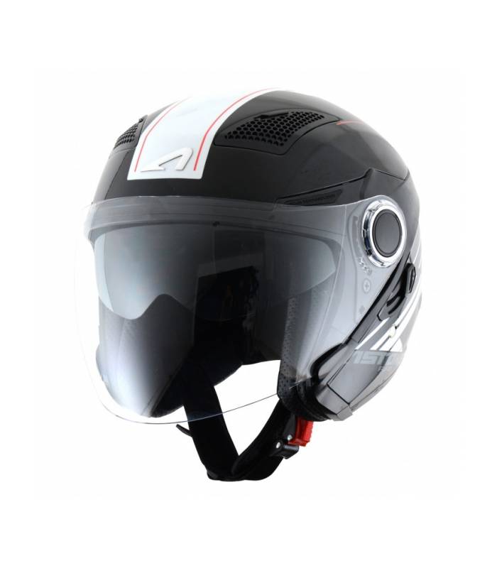 LevneMoto - Moto přilba ASTONE FJ10 ESPADA-černo bílá