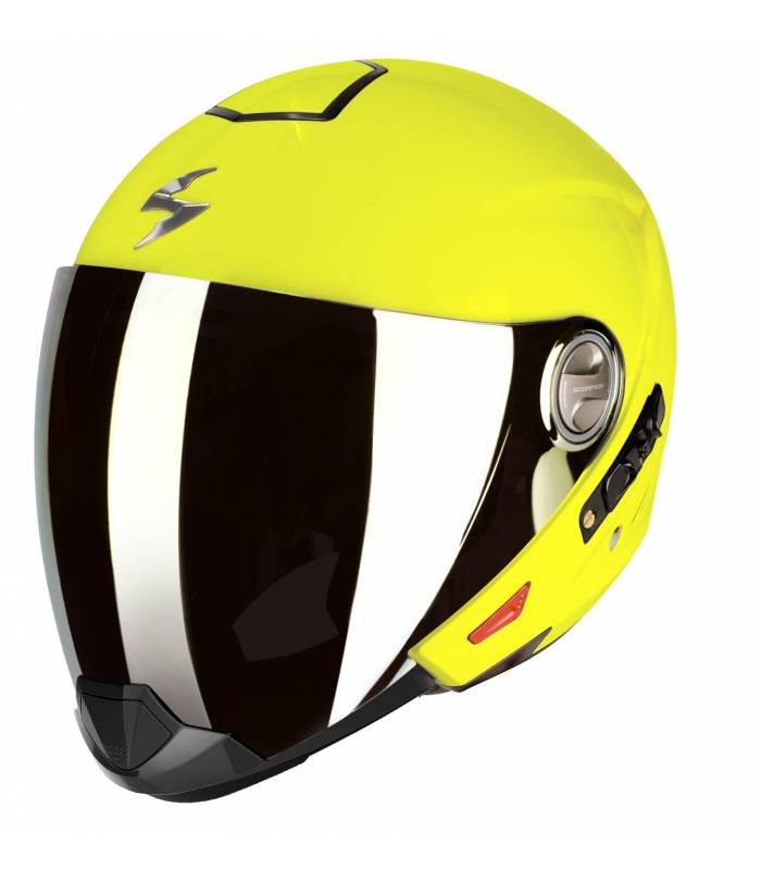 LevneMoto - Moto přilba Scorpion EXO 300 AIR - žlutý neon