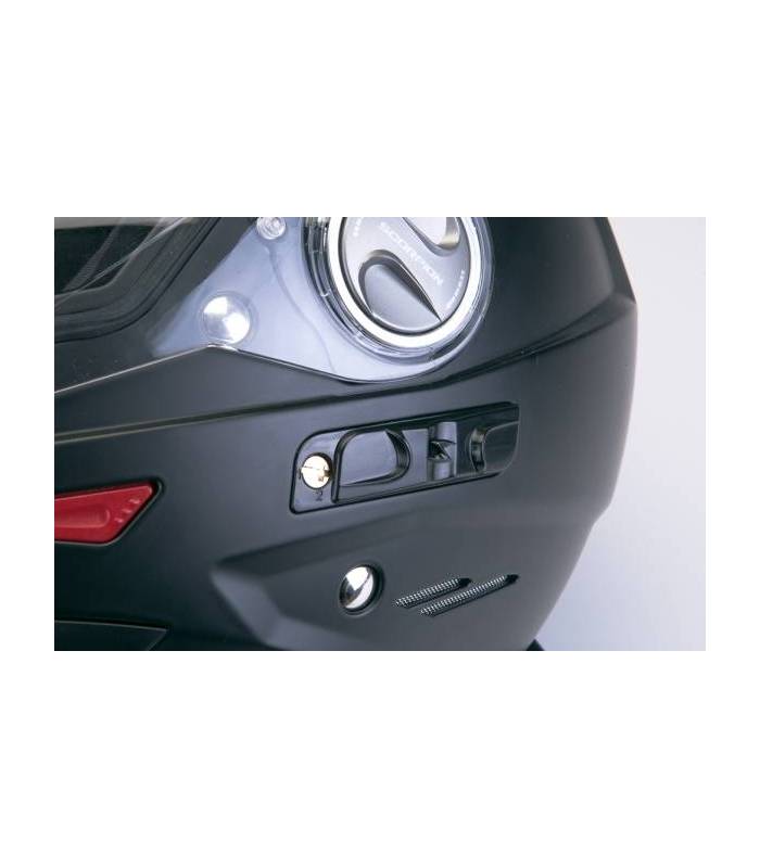 LevneMoto - Moto přilba Scorpion EXO 300 AIR Gunner-bílo fialovo černá