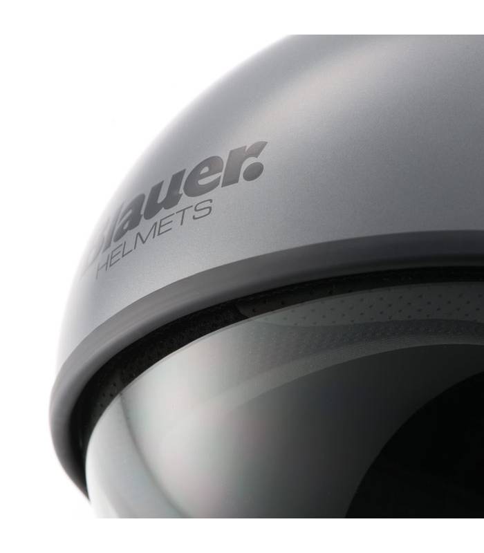 LevneMoto - Přilba PILOT 1.1 H.T., BLAUER - USA (černá matná/šedá)