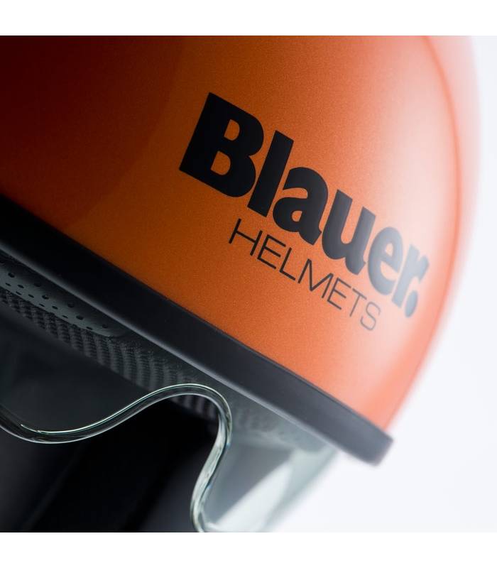 LevneMoto - Přilba PILOT 1.1 H.T., BLAUER - USA (černá/oranžová)