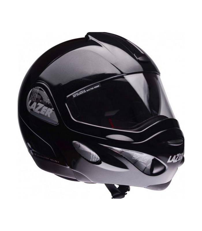 LevneMoto - Přilba Revolution, LAZER - Belgie (černá)