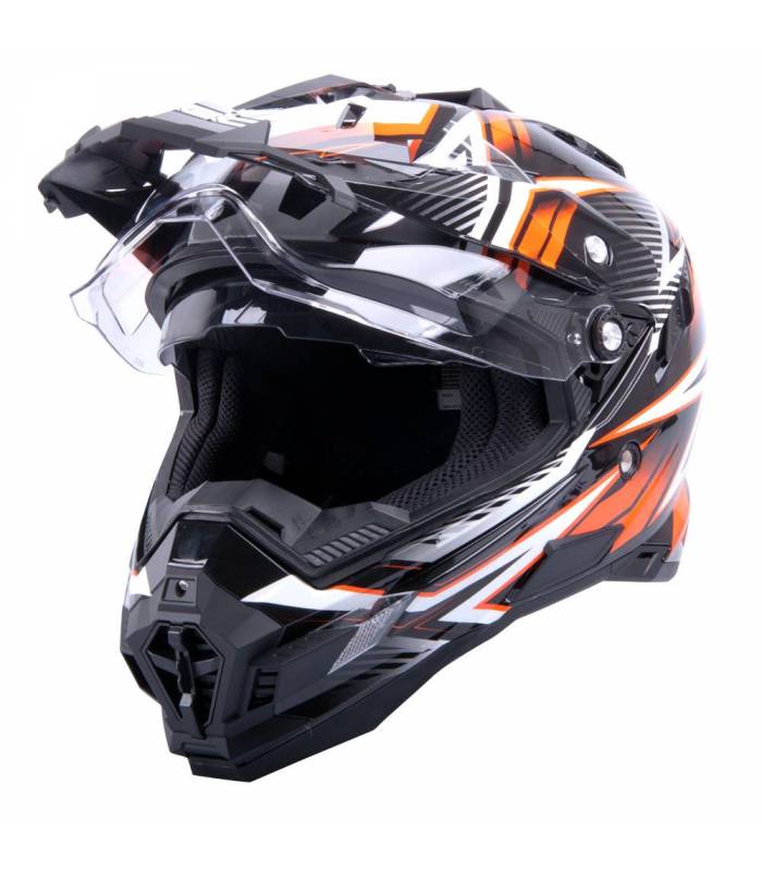 LevneMoto - Motokrosová přilba W-TEC AP-885 graphic