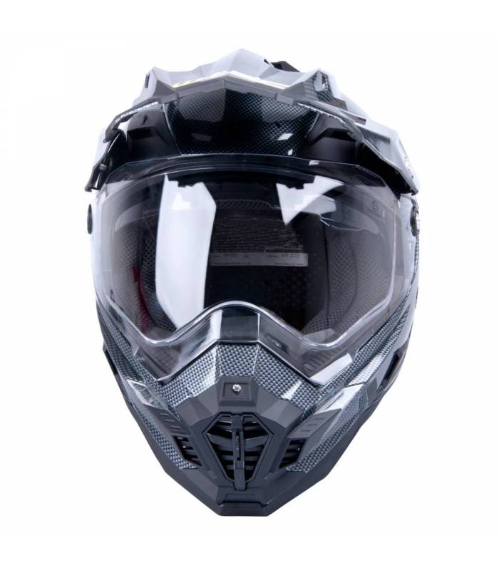 LevneMoto - Motokrosová přilba W-TEC AP-885 carbon look