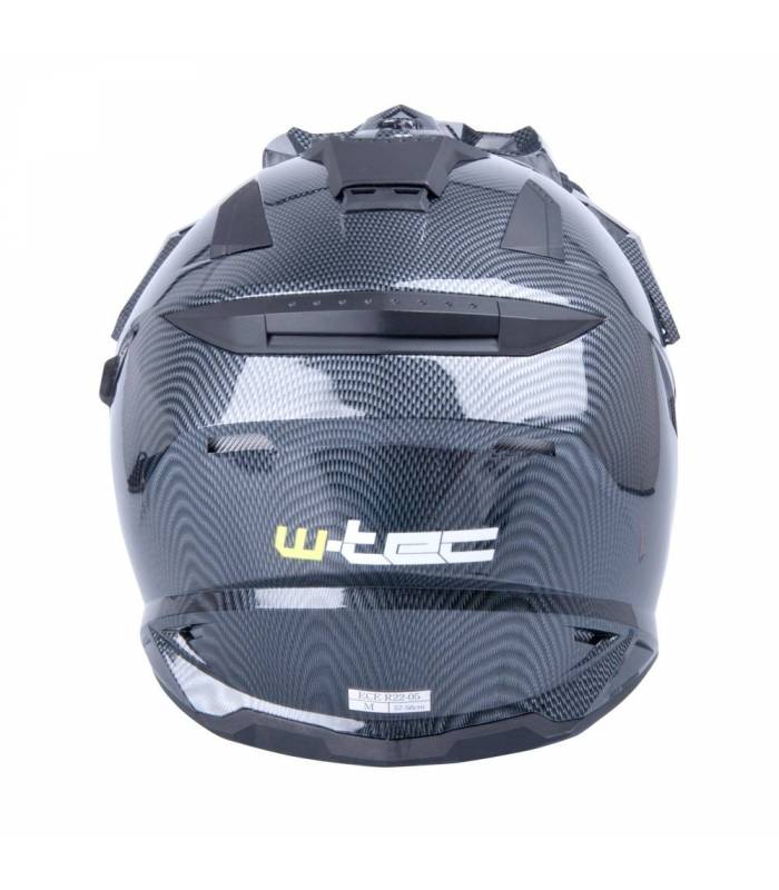 LevneMoto - Motokrosová přilba W-TEC AP-885 carbon look