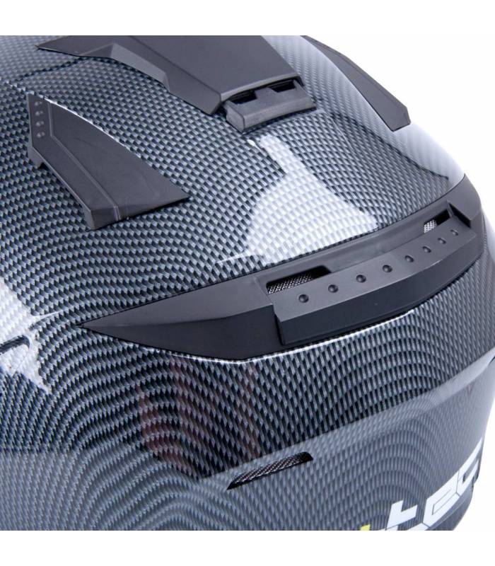 LevneMoto - Motokrosová přilba W-TEC AP-885 carbon look