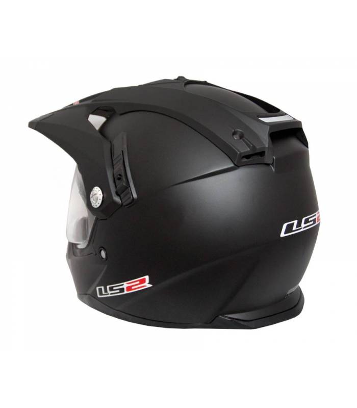 LevneMoto - Moto přilba LS2 MX455 ENDURO WITH SUNVISOR - černá matná