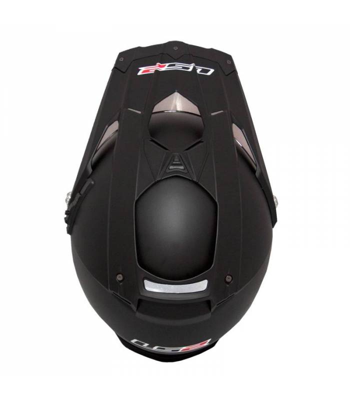 LevneMoto - Moto přilba LS2 MX455 ENDURO WITH SUNVISOR - černá matná