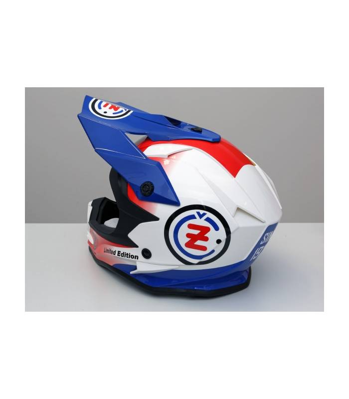 LevneMoto - Moto přilba ČZ LEGEND-modrá