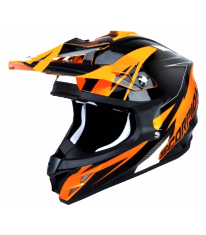 LevneMoto - Moto přilba SCORPION VX-15 EVO AIR KRUSH-oranžová