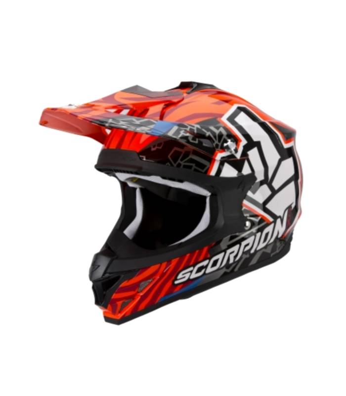 LevneMoto - Moto přilba SCORPION VX-15 EVO AIR replica ROK BAGOROS-neonově oranžová