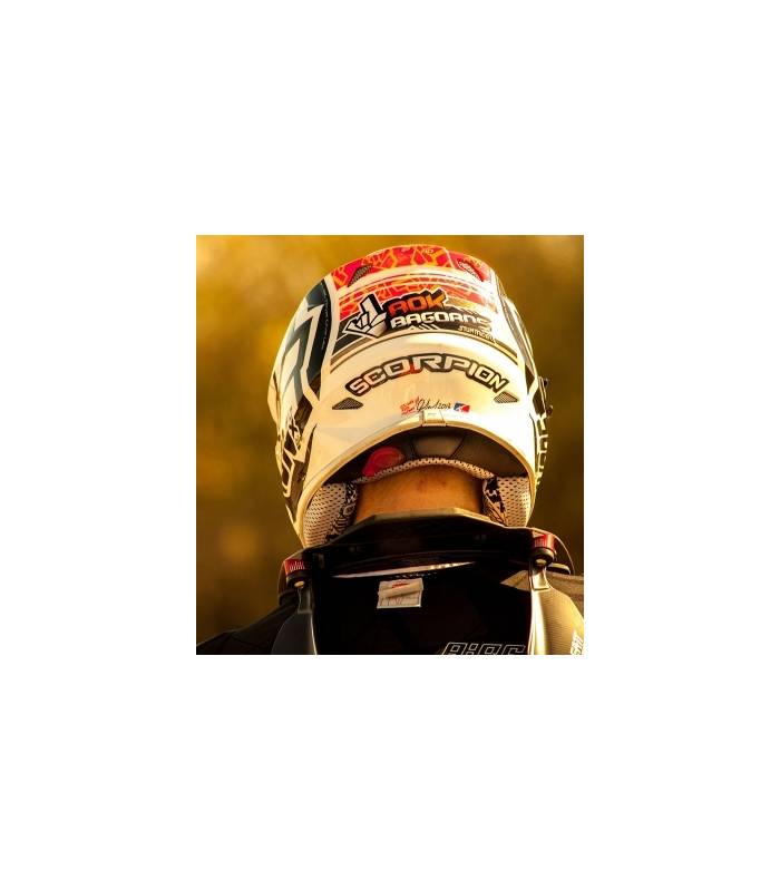 LevneMoto - Moto přilba SCORPION VX-15 EVO AIR replica ROK BAGOROS-neonově oranžová